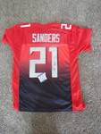 Deon Sanders Autograph Jersey with Beckett C.O.A - **Prime Time**