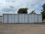 ZNCU4006820 // 40 Ft Shipping Container with 2 Side Doors, 40HC, Single Trip