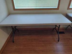 lot 65 image: Six Foot Folding Table