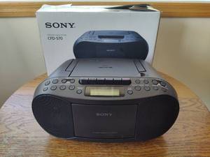 lot 85 image: Sony CD - Cassette - Radio Boombox