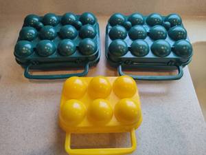 lot 129 image: Camping Egg Carriers