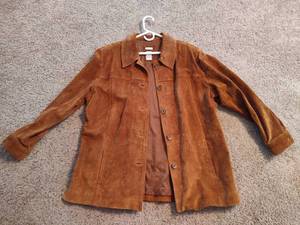 lot 213 image: Cherokee Button Up Long Leather Coat (XL)