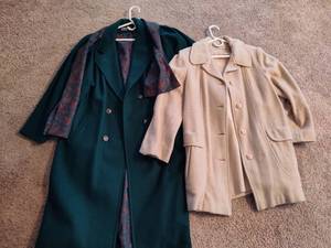 lot 214 image: Vintage Herman Kay (Sz 8) & Jofield Wool Coats