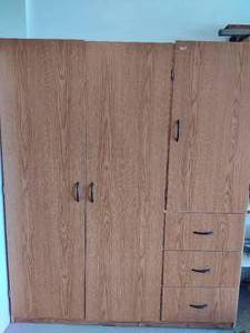 lot 216 image: Faux Wood Wardrober  Storage