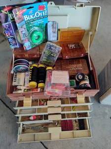 lot 225 image: Fishing Tackle Box