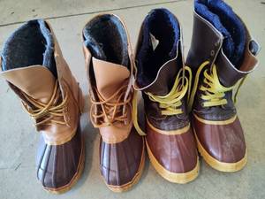 lot 233 image: Mens Steel Shank & Sorel Rubber Boots (Sz 10)