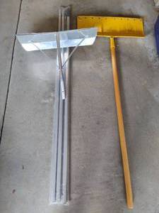 lot 250 image: Roof Rake & Shovel