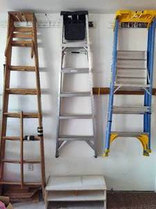 lot 252 image: Three Ladders