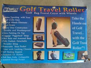 lot 266 image: Golf Travel Roller Bag