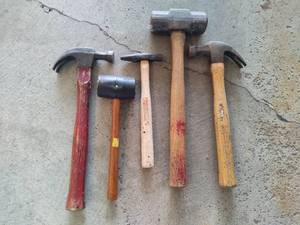 lot 276 image: Lot of Hammers & Mallets