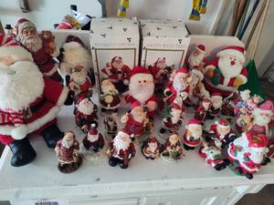 lot 300 image: Huge Lot of Santas