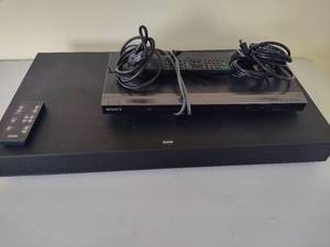 lot 314 image: ZVOX Sound System & Sony DVD Player