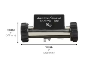 lot 7 image: American Standard - EZ Install 9 in. x 3 in. 1500-Watt Whirlpool Heater