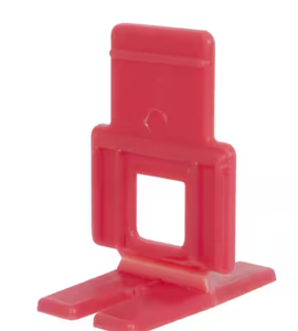 lot 25 image: QEP - LASH Red 18 in. Clip, Part A of 2-Part Tile Leveling System 1,000-Pack
