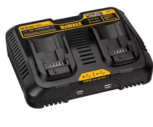 lot 30 image: Dewalt - 12V to 20V MAX Lithium-Ion Dual Port Jobsite Charging Station with (2) USB Ports