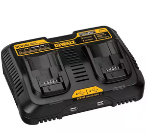 lot 32 image: Dewalt - 12V to 20V MAX Lithium-Ion Dual Port Jobsite Charging Station with (2) USB Ports