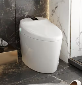 lot 39 image: Elongated Smart Bidet Toilet 1.28GPF in White
