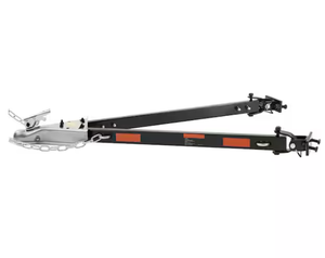lot 40 image: Skyshalo - Tow Bar, 5500 lbs. Towing Capacity Steel Bumper-Mounted Universal Towing Bar
