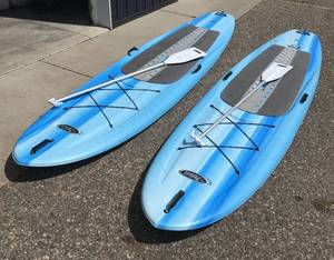 lot 7 image: Pair of 10 Pelican Paddleboards