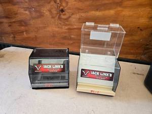 lot 40 image: Jack Links Beef Sticks Display Bins in Tote