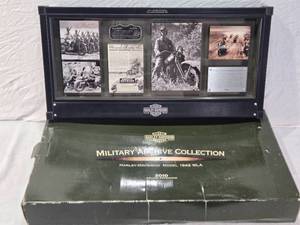 lot 60 image: Harley-Davidson Military Archive Collection 2010 Display