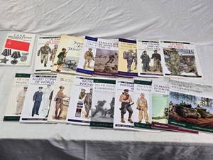 lot 66 image: Military History Books Including Osprey Men-at-Arms and Elite Series