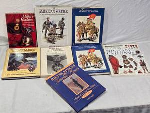 lot 70 image: Military Books Collection including The American Soldier by Philip Katcher and Military Headdress by Colonel Robert H. Rankin