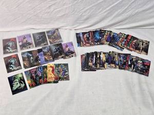 lot 78 image: Lot of Batman Master Series Trading Cards Featuring Batman, The Joker, and Catwoman