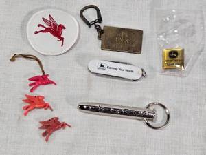 lot 151 image: John Deere, Trojan and Mobil Small Collectibles