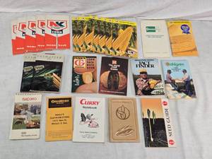 lot 198 image: Vintage Seed and Agricultural Booklets Lot including Northrup King and Funks G Hybrid