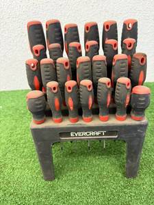 lot 51 image: Evercraft Screwdriver Set - Flat, Philips & Torx