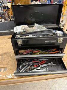 lot 70 image: Craftsman Tool Box & Contents