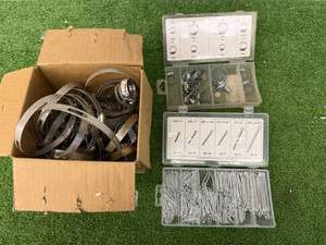 lot 81 image: Hose Clamps & Cotter Pins