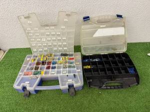 lot 87 image: Storage Containers & Contents - Electrical Supplies