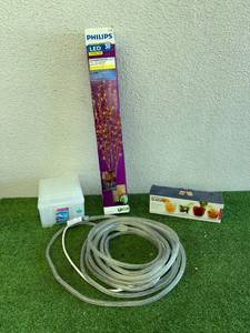 lot 104 image: LED Lights, Bartending Glasses & Photo Keeper