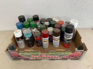 lot 105 image: Spray Paint