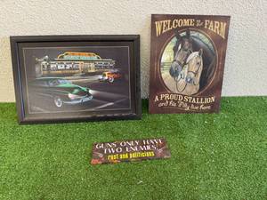 lot 112 image: NoveltyMan Cave Signs
