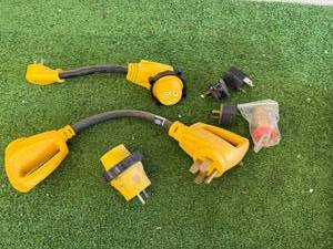 lot 134 image: RV Power Adaptors