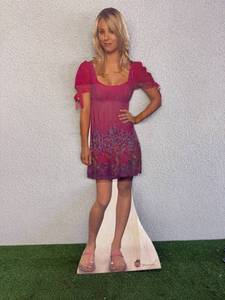 lot 167 image: Life Size Penny, The Big Bang Theory Cardboard Standee