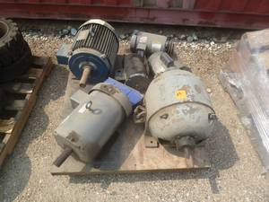 lot 9 image: Electric Motors Pallet