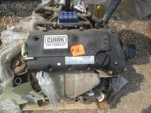 lot 13 image: Clark C30 Forklift Engine 2.4 Liter
