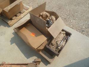 lot 26 image: Trailer Cart Wheel & Axle Assemblys
