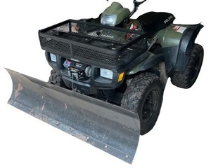 Polaris Sportsman 400 ATV with Cycle Country Plow
