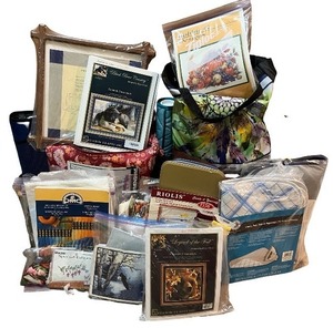lot 128 image: Collection of Needlework Kits and Cross Stitch Supplies