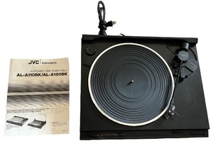 lot 139 image: JVC AL-A10BK Automatic Stereo Turntable with Manual