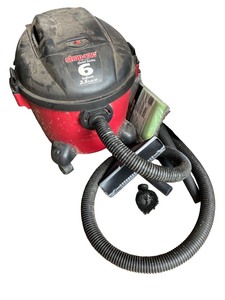 lot 170 image: Shop-Vac 6 Gallon 2.5 Peak HP WetDry Vacuum with Accessories