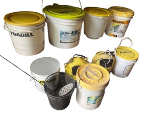 lot 184 image: Bait Buckets and Pails