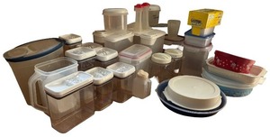 lot 192 image: Large Collection of Food Storage Containers with Lids