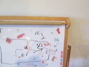 Children's Wood framed learning cen...