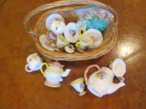 lot 24 image: Disney Princess ceramic and plastic...
